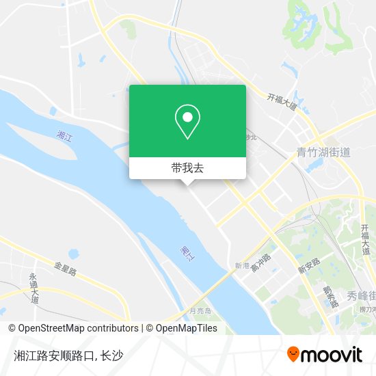 湘江路安顺路口地图