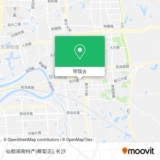 仙都湖南特产(榔梨店)地图