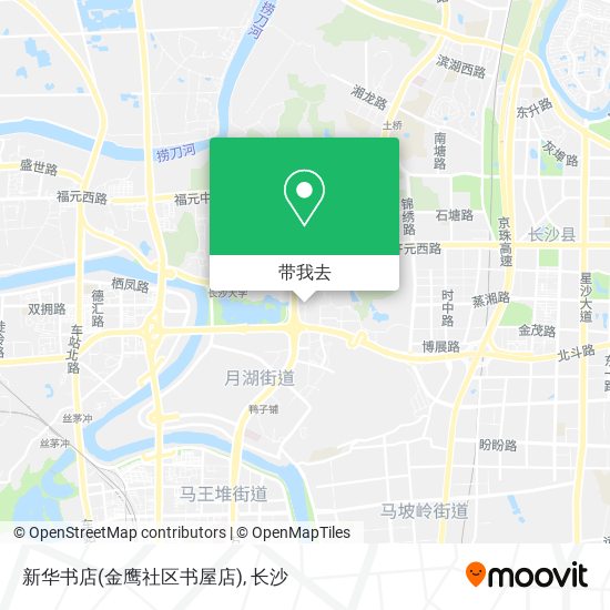 新华书店(金鹰社区书屋店)地图