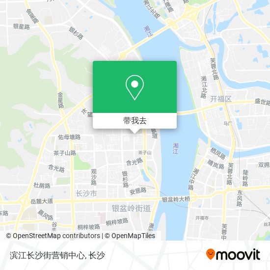 滨江长沙街营销中心地图
