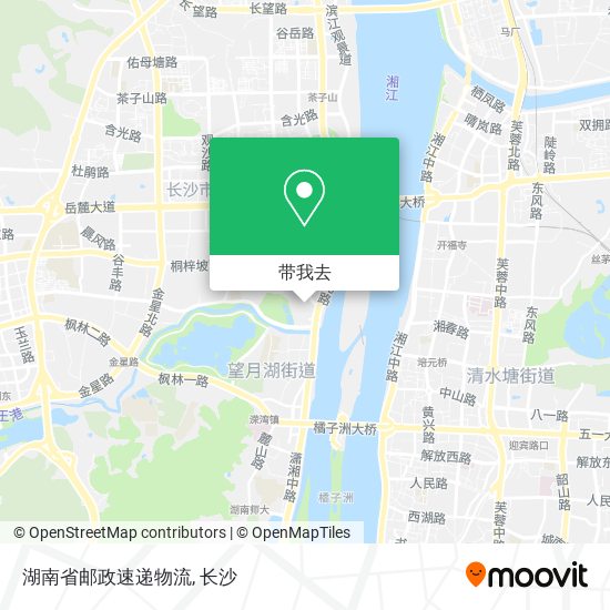 湖南省邮政速递物流地图