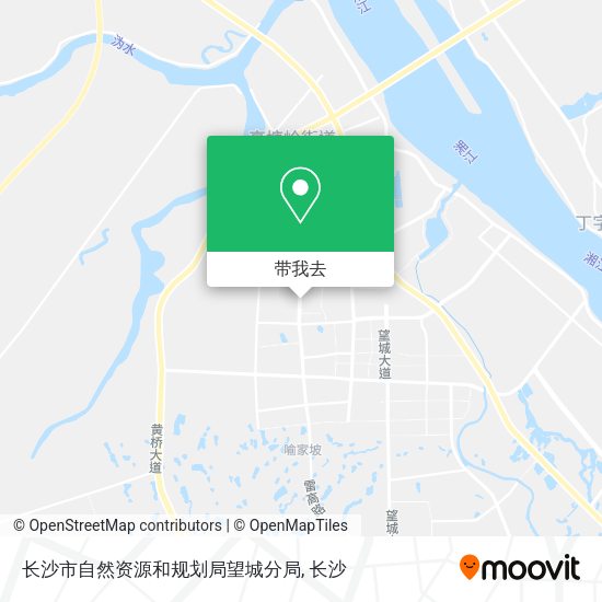 长沙市自然资源和规划局望城分局地图