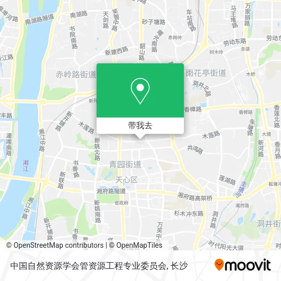 中国自然资源学会管资源工程专业委员会地图