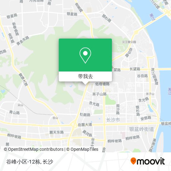 谷峰小区-12栋地图
