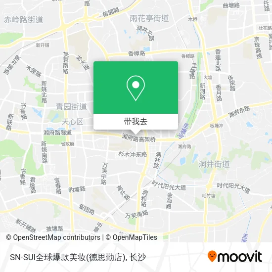 SN·SUl全球爆款美妆(德思勤店)地图