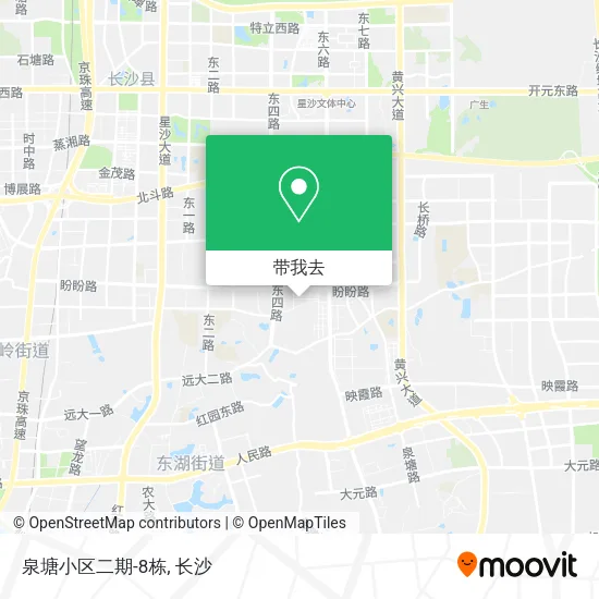 泉塘小区二期-8栋地图