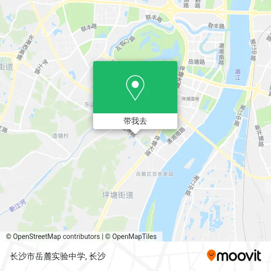 长沙市岳麓实验中学地图