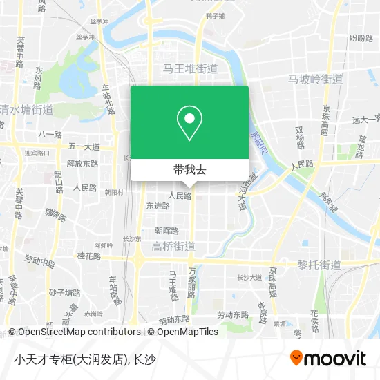 小天才专柜(大润发店)地图
