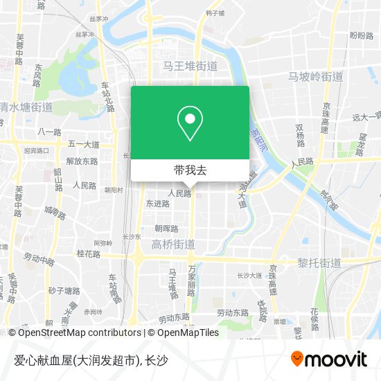 爱心献血屋(大润发超市)地图