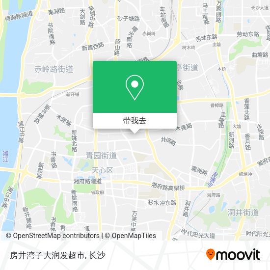 房井湾子大润发超市地图