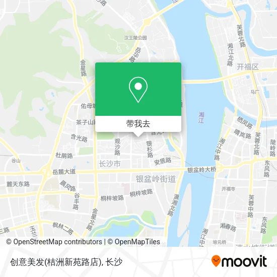 创意美发(桔洲新苑路店)地图