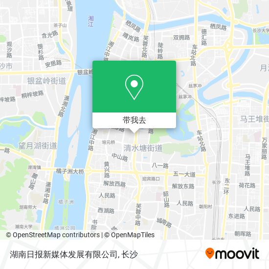 湖南日报新媒体发展有限公司地图