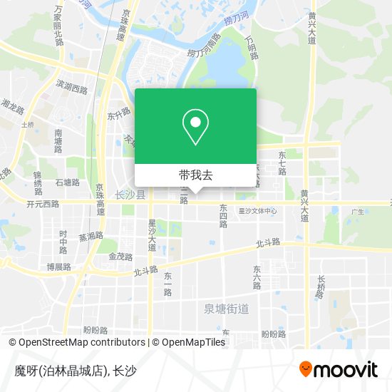 魔呀(泊林晶城店)地图