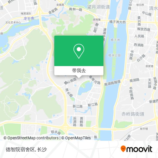 德智院宿舍区地图