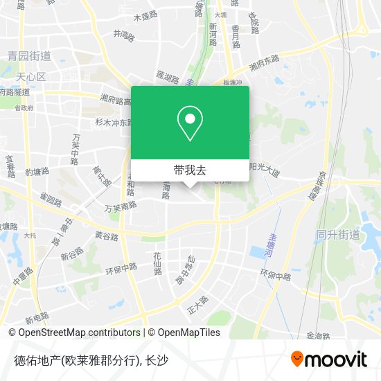 德佑地产(欧莱雅郡分行)地图