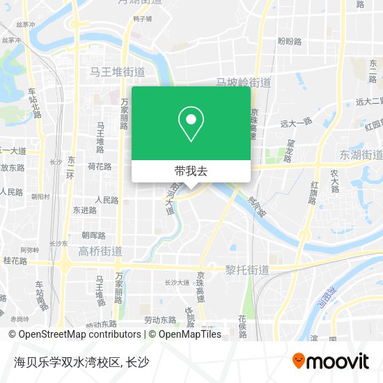 海贝乐学双水湾校区地图