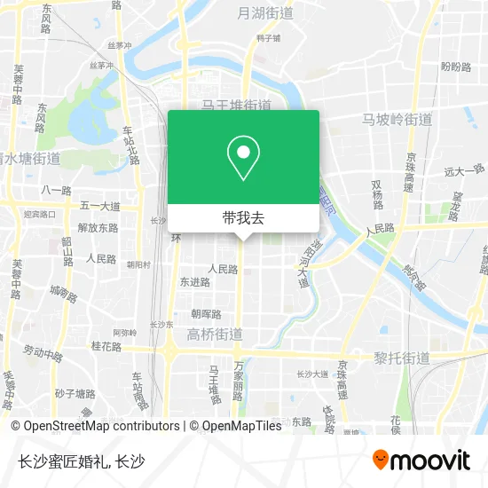 长沙蜜匠婚礼地图