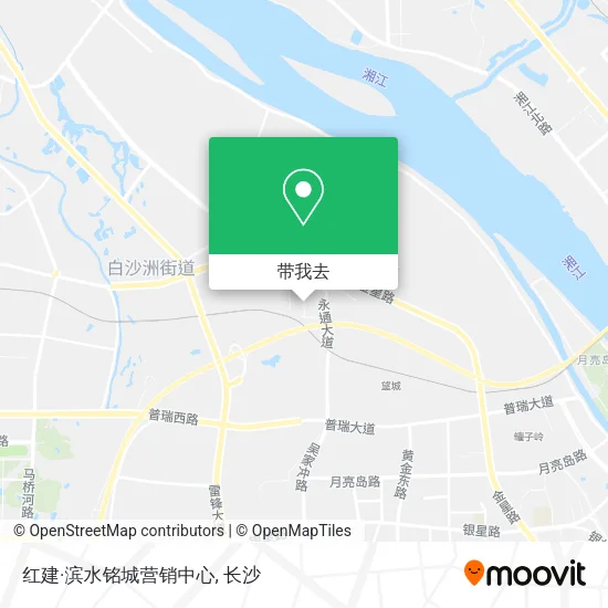 红建·滨水铭城营销中心地图