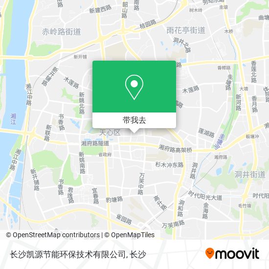 长沙凯源节能环保技术有限公司地图