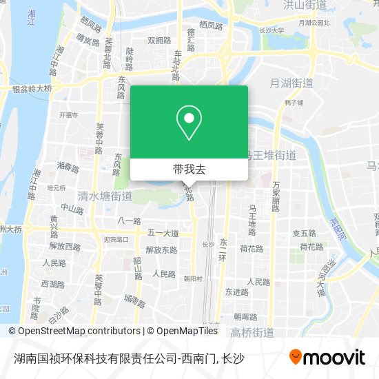 湖南国祯环保科技有限责任公司-西南门地图