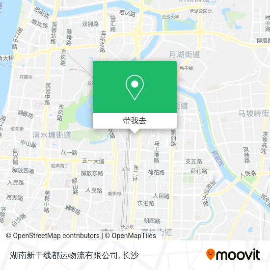 湖南新干线都运物流有限公司地图