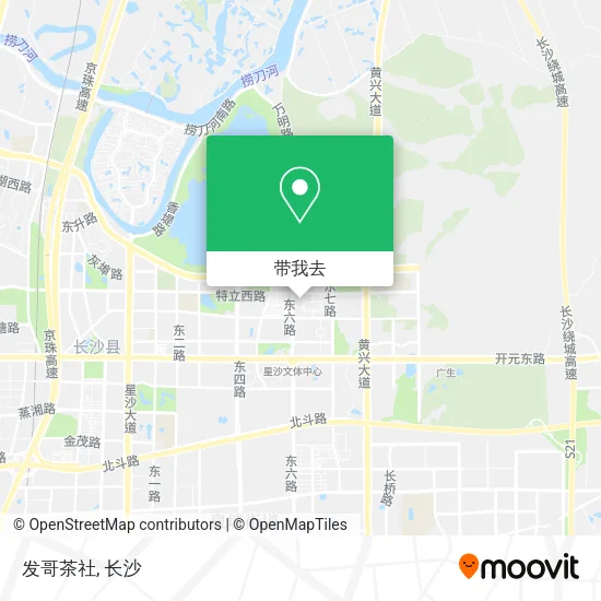 发哥茶社地图