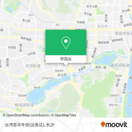 台湾苏示牛排(达美店)地图