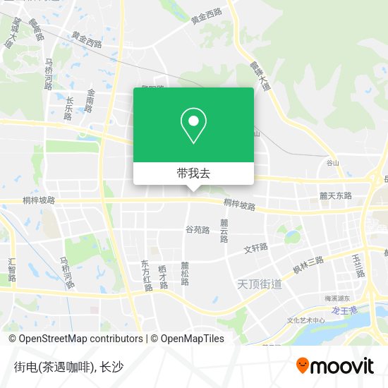 街电(茶遇咖啡)地图