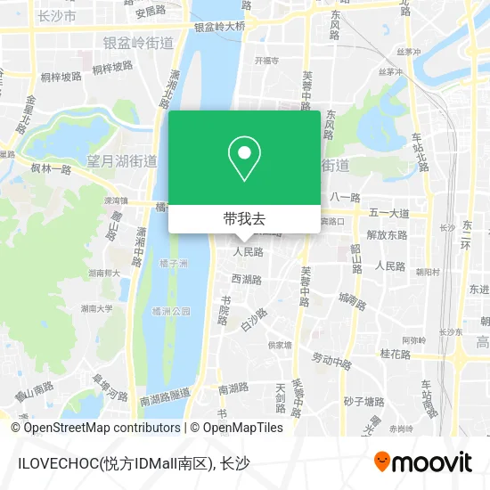ILOVECHOC(悦方IDMall南区)地图
