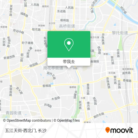 五江天街-西北门地图
