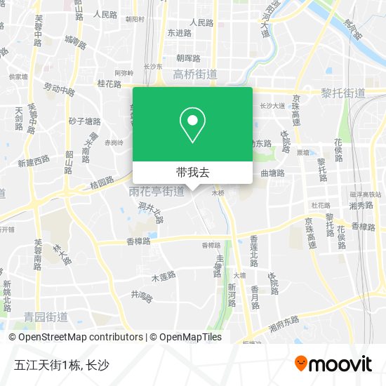 五江天街1栋地图