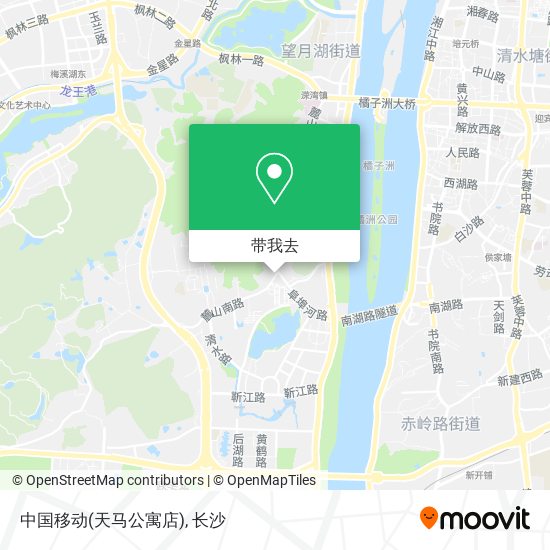 中国移动(天马公寓店)地图