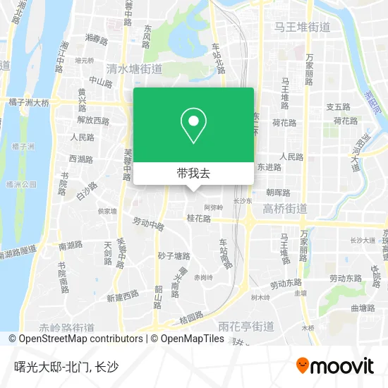 曙光大邸-北门地图