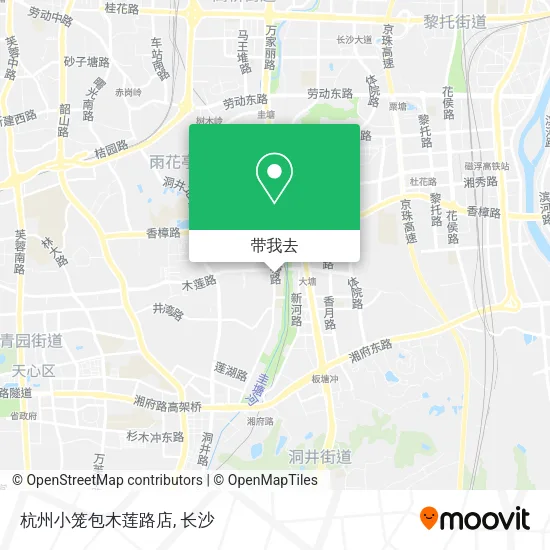 杭州小笼包木莲路店地图