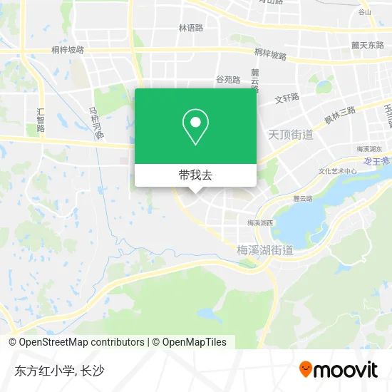 东方红小学地图