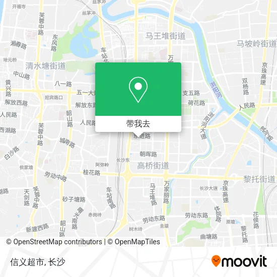 信义超市地图