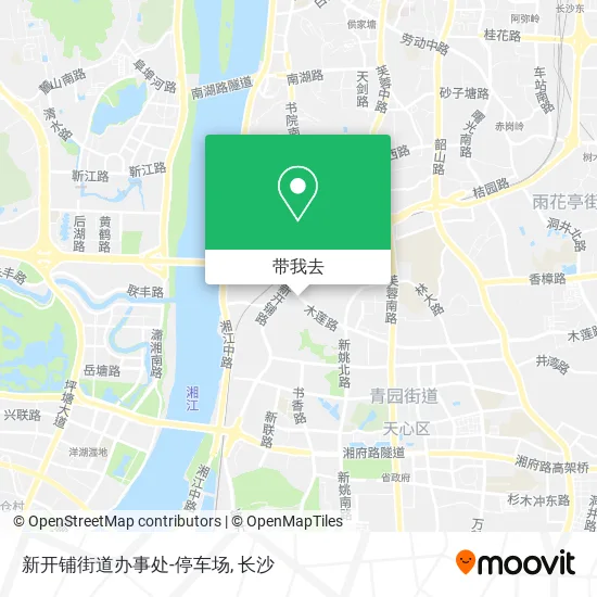 新开铺街道办事处-停车场地图