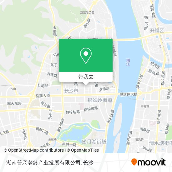 湖南普亲老龄产业发展有限公司地图