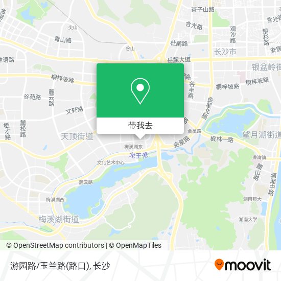 游园路/玉兰路(路口)地图