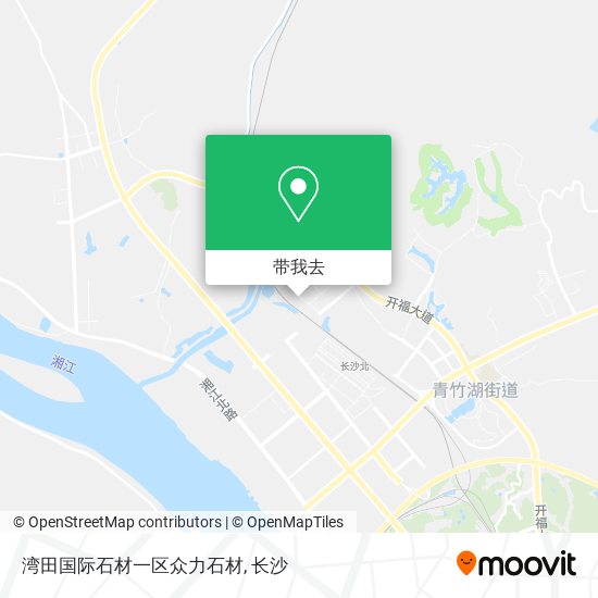 湾田国际石材一区众力石材地图