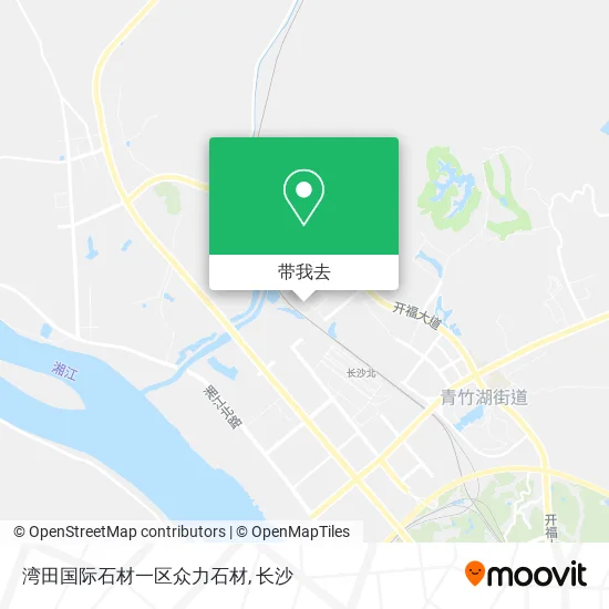 湾田国际石材一区众力石材地图