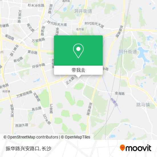 振华路兴安路口地图