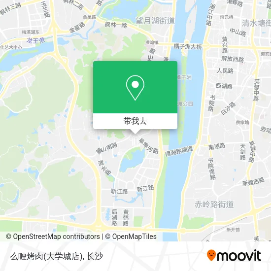 么喱烤肉(大学城店)地图