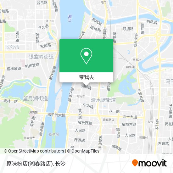 原味粉店(湘春路店)地图