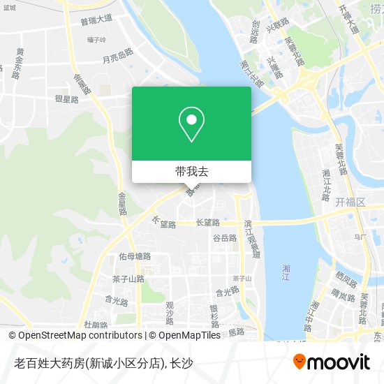 老百姓大药房(新诚小区分店)地图