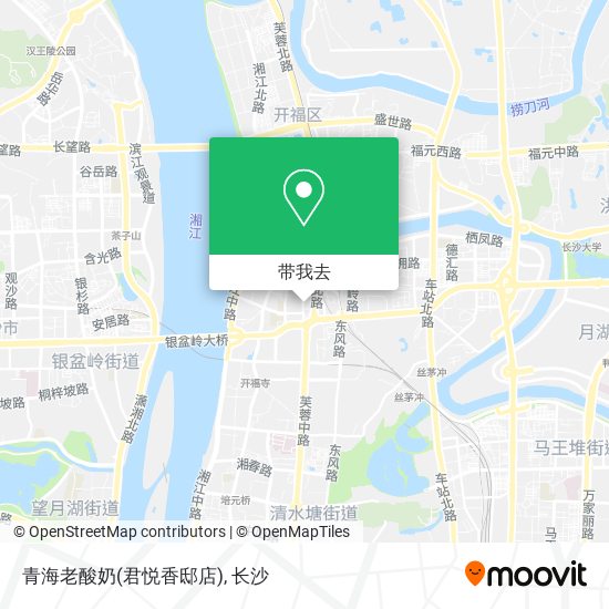 青海老酸奶(君悦香邸店)地图
