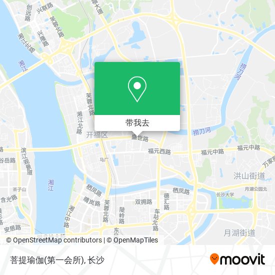 菩提瑜伽(第一会所)地图