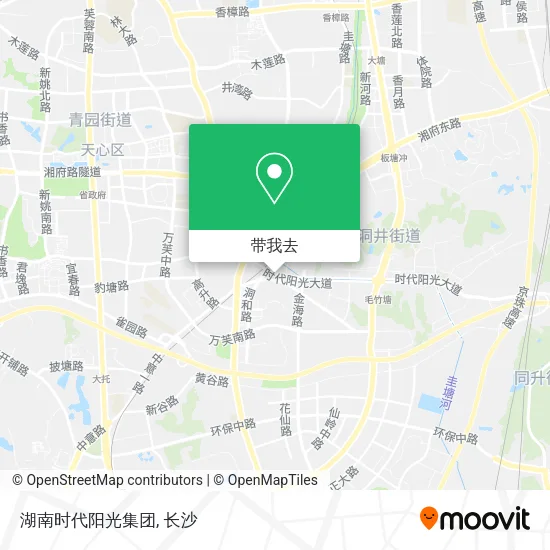 湖南时代阳光集团地图