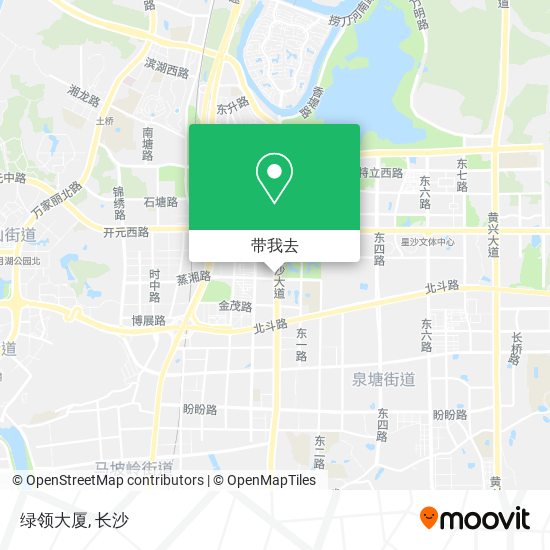 绿领大厦地图