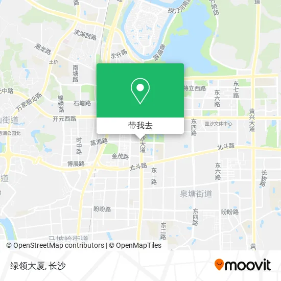 绿领大厦地图